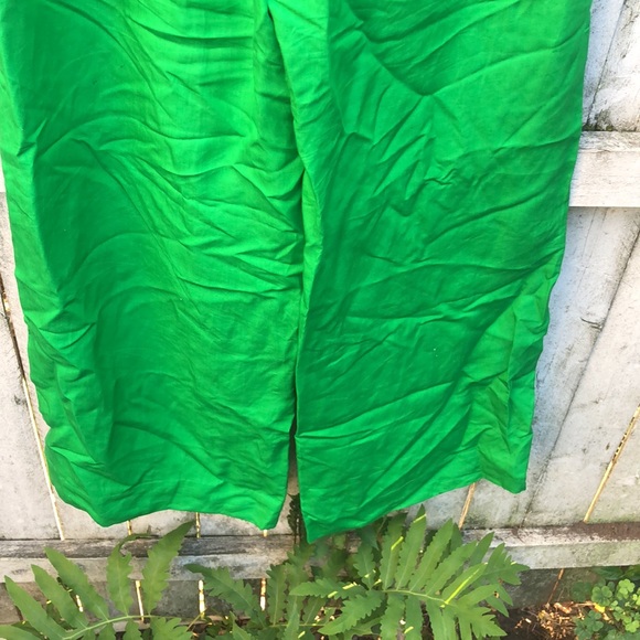 COS wide leg high waisted pant NWT size 6 bold green grass - Picture 15 of 15